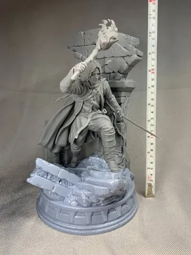 3D фигурка Арагорна (Aragorn) в образе Следопыта из Властелина Колец, ручная покраска