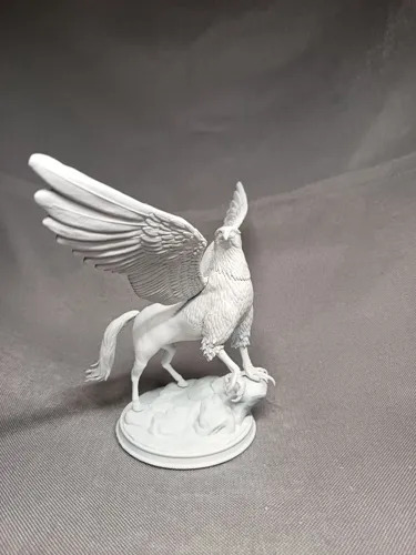 3D статуэтка паладина-дренея Ирель (Yrel) из World of Warcraft, ручная покраска доспехов