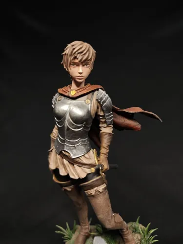 3D статуэтка Каски (Casca) из аниме Берсерк (Berserk), напечатанная на 3D принтере и покрашенная