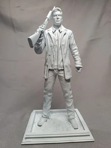 3D фигурка ангела Кастиэля (Castiel) из сериала Сверхъестественное, ручная покраска