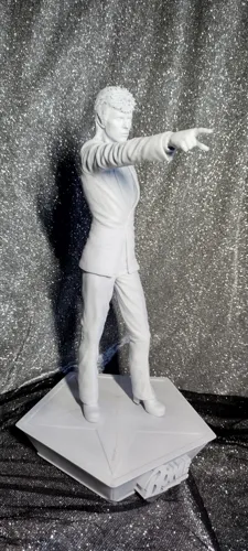 Кастомная 3D фигурка Дэвида Боуи (David Bowie) в образе Зигги Стардаста, ручная покраска