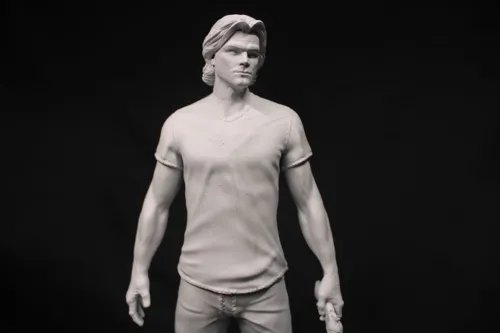 3D фигурка Дина Винчестера (Dean Winchester) из сериала Сверхъестественное, ручная роспись