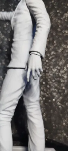 Кастомная 3D фигурка Дэвида Боуи (David Bowie) в образе Зигги Стардаста, ручная покраска