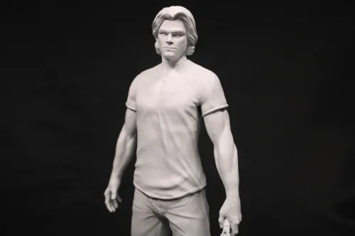 3D фигурка Дина Винчестера (Dean Winchester) из сериала Сверхъестественное, ручная роспись