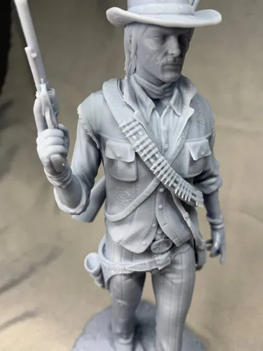 Коллекционная 3D фигурка Джона Марстона (John Marston) из игры RDR2, ручная роспись