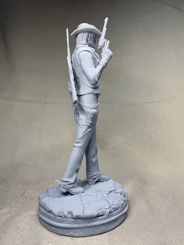 Коллекционная 3D фигурка Джона Марстона (John Marston) из игры RDR2, ручная роспись