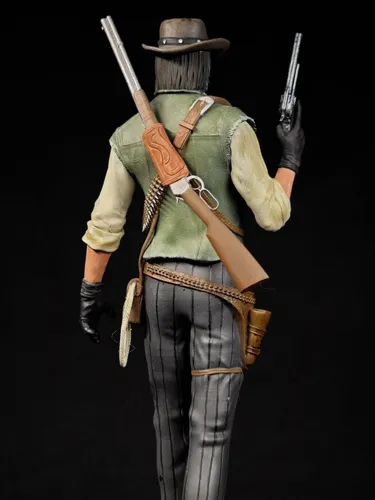 Коллекционная 3D фигурка Джона Марстона (John Marston) из игры RDR2, ручная роспись