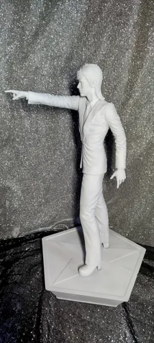 Кастомная 3D фигурка Дэвида Боуи (David Bowie) в образе Зигги Стардаста, ручная покраска
