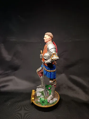 3D фигурка Индржиха (Henry of Skalitz) из игры Kingdom Come: Deliverance, ручная роспись доспехов