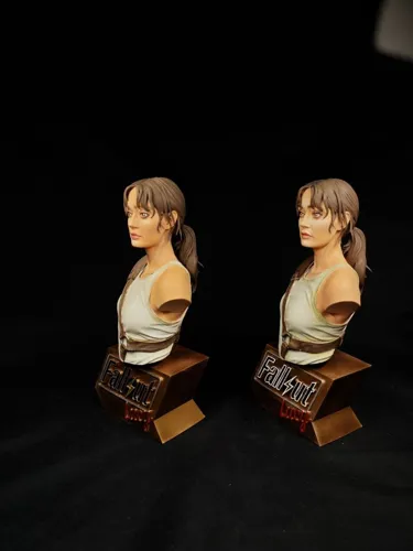 Кастомная 3D фигурка Люси (Lucy) из сериала Fallout (Фоллаут), ручная работа и покраска