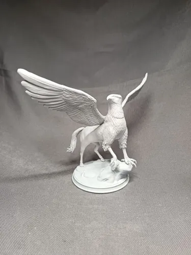 3D статуэтка паладина-дренея Ирель (Yrel) из World of Warcraft, ручная покраска доспехов