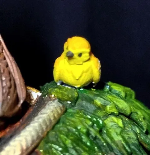 3D статуэтка друида Хальсина (Halsin) из Baldur's Gate 3, фотополимерная печать и роспись