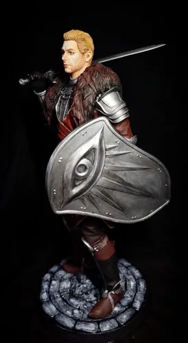 3D фигурка храмовника Каллена Резерфорда (Cullen Rutherford) из Dragon Age, ручная роспись