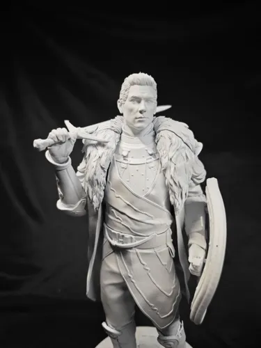 3D фигурка храмовника Каллена Резерфорда (Cullen Rutherford) из Dragon Age, ручная роспись