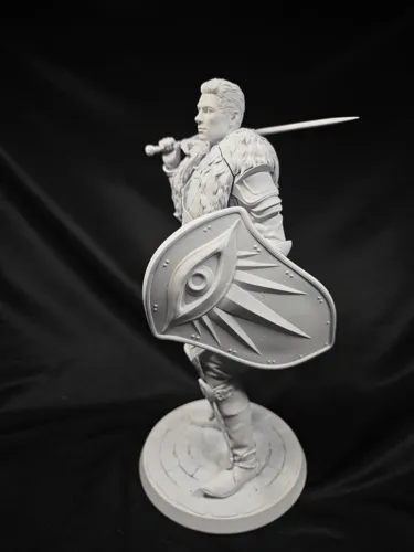 3D фигурка храмовника Каллена Резерфорда (Cullen Rutherford) из Dragon Age, ручная роспись
