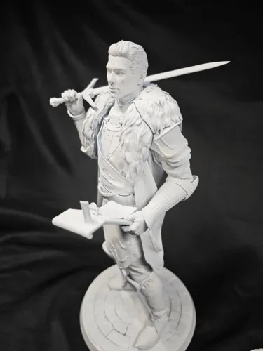 3D фигурка храмовника Каллена Резерфорда (Cullen Rutherford) из Dragon Age, ручная роспись