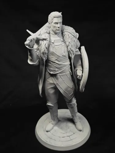 3D фигурка храмовника Каллена Резерфорда (Cullen Rutherford) из Dragon Age, ручная роспись