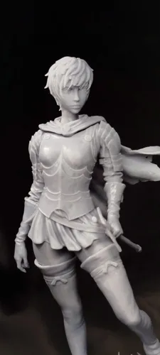 3D статуэтка Каски (Casca) из аниме Берсерк (Berserk), напечатанная на 3D принтере и покрашенная