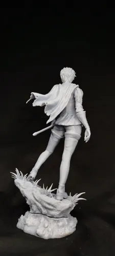 3D статуэтка Каски (Casca) из аниме Берсерк (Berserk), напечатанная на 3D принтере и покрашенная