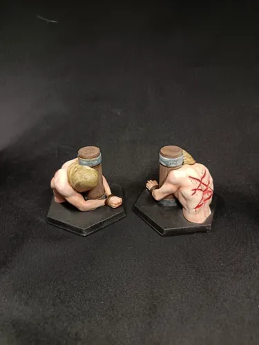 Миниатюра Кракена для настольной игры "Feed the Kraken" (Кто накормит Кракена?), ручная покраска