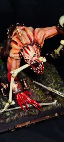 Кастомная 3D фигурка Lifestealer (Найкс/Гуля) из Dota 2, ручная покраска миниатюры