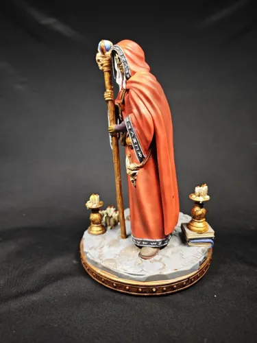 3D статуэтка мага Рейстлина Маджере (Raistlin Majere) из Саги о Копье (Dragonlance), ручная работа