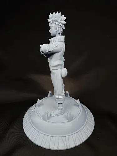 3D статуэтка Наруто Узумаки (Naruto), ручная работа, грунтовка и покраска
