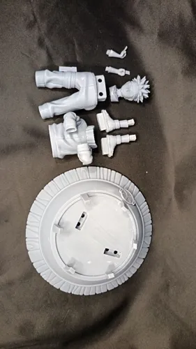 3D статуэтка Наруто Узумаки (Naruto), ручная работа, грунтовка и покраска