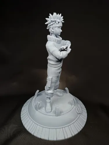 3D статуэтка Наруто Узумаки (Naruto), ручная работа, грунтовка и покраска