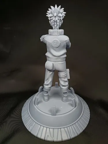 3D статуэтка Наруто Узумаки (Naruto), ручная работа, грунтовка и покраска