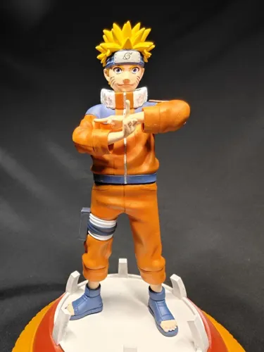 3D статуэтка Наруто Узумаки (Naruto), ручная работа, грунтовка и покраска