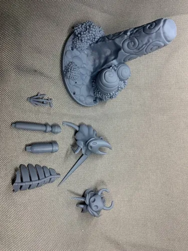 Детализированная 3D диорама по игре Hollow Knight (Полый рыцарь), фотополимерная печать и ручная покраска