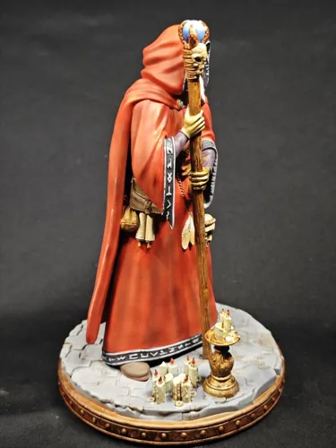 3D статуэтка мага Рейстлина Маджере (Raistlin Majere) из Саги о Копье (Dragonlance), ручная работа