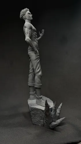 3D фигурка Рёмэна Сукуны (Ryomen Sukuna) из аниме Магическая битва, ручная покраска