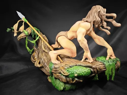 3D фигурка Тарзана (Tarzan) из мультфильма Disney, напечатанная и покрашенная вручную