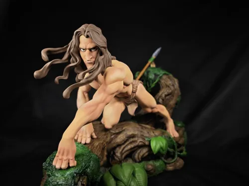 3D фигурка Тарзана (Tarzan) из мультфильма Disney, напечатанная и покрашенная вручную