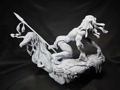 3D фигурка Тарзана (Tarzan) из мультфильма Disney, напечатанная и покрашенная вручную