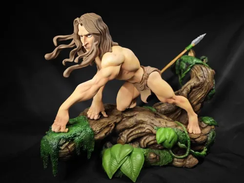 3D фигурка Тарзана (Tarzan) из мультфильма Disney, напечатанная и покрашенная вручную
