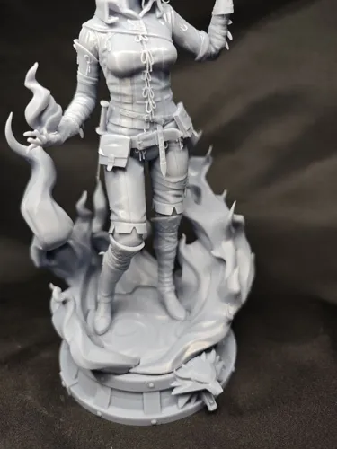 Кастомная 3D фигурка Трисс Меригольд (Triss Merigold) из игры Ведьмак (The Witcher), ручная покраска