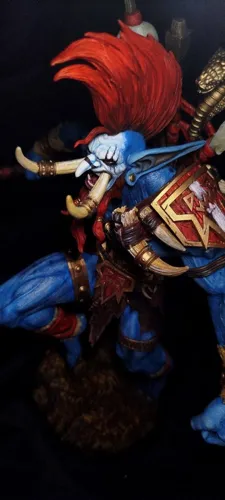 3D фигурка Вол'джина (Vol'jin) из World of Warcraft (WoW), детализированная ручная покраска