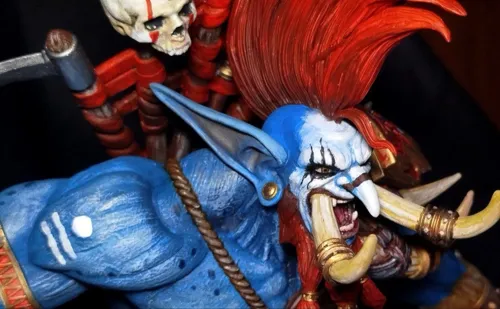 3D фигурка Вол'джина (Vol'jin) из World of Warcraft (WoW), детализированная ручная покраска