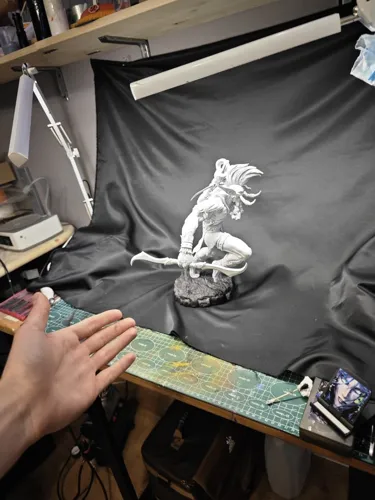 3D фигурка Вол'джина (Vol'jin) из World of Warcraft (WoW), детализированная ручная покраска