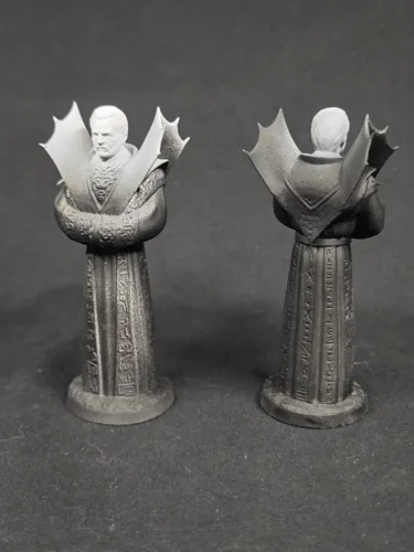 Статуэтка некроманта Ксардаса (Xardas) из игры Готика (Gothic), 3D печать и ручная роспись